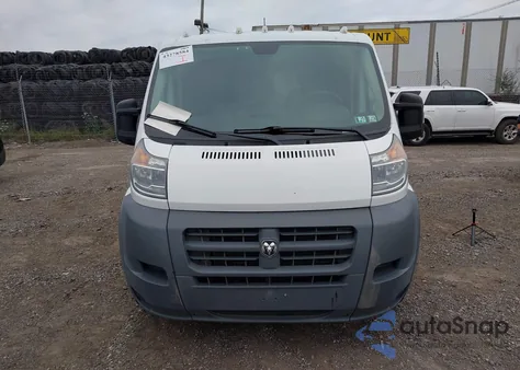 2016 Ram Promaster 1500 Low Roof из США, поврежденный, VIN 3C6TRVAG6GE115061